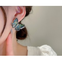 Сережки метелика "Chameleon Butterfly", срібло