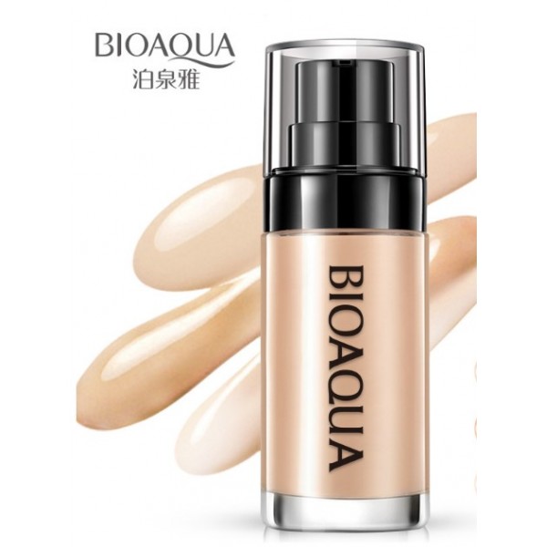 Тональний консилер для обличчя Bioaqua Perfect Concealer Liquid Foundation, тон 01 натуральний, 30 мл