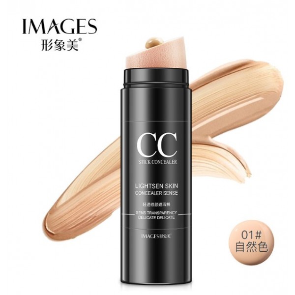 Тональний СС крем Images Lightsen Skin Consealer Sense, тон 01 натуральний, 30 г Тональний СС крем Images Lightsen Skin Consealer Sense, тон 01 натуральний, 30 г