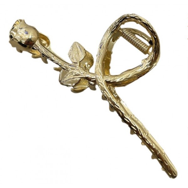 Крабик для волос "Gold Rose", золото