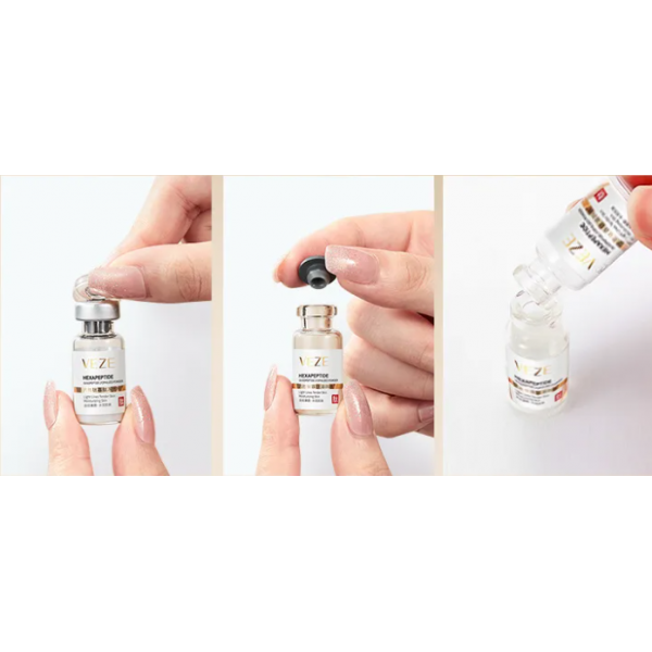 Подарунковий набір сироваток для обличчя Veze Hexapeptide Bouncy Freeze - Dried Powder Set, 60 шт