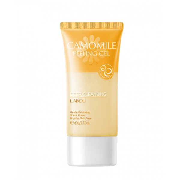 Пилинг - скатка для лица Laikou Camomile Peeling Gel, с экстрактом ромашки, 60 г