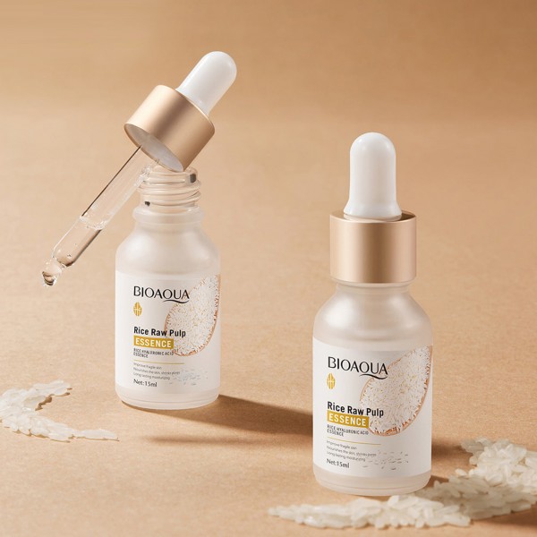 Сыворотка для лица антивозрастная, Bioaqua Rice Raw Pulp Essence, 15мл