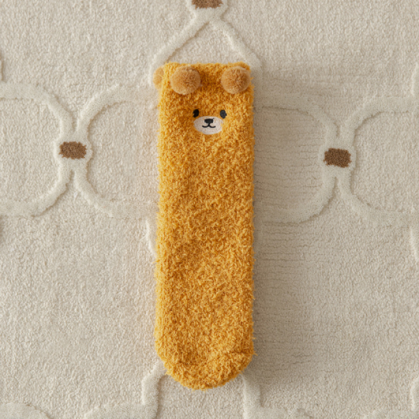 Носки с ворсом "Teddy", размер 36 - 39, разные цвета