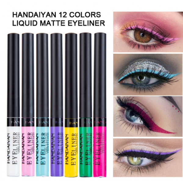 Рідкі матові підводки для очей Handaiyan Liquid Matte Eyeliner, різні кольори, 2 г