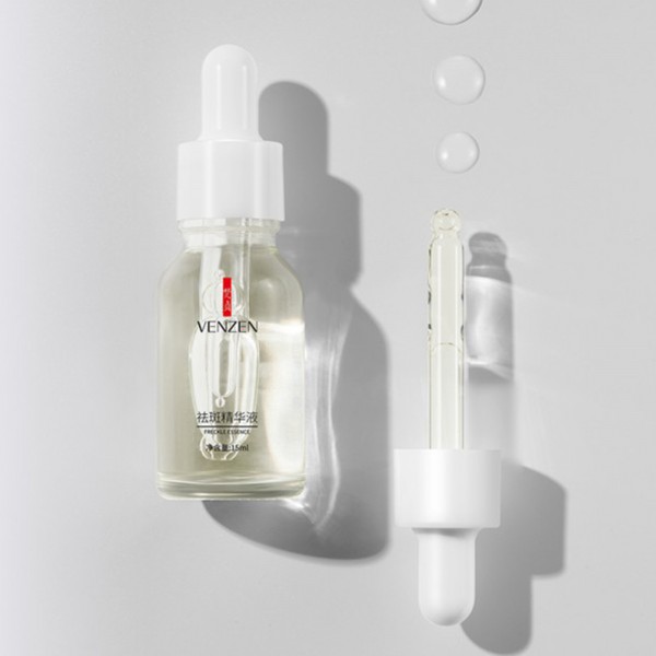 Сыворотка отбеливающая для лица и зоны декольте Venzen Anti-Freckle от пигментных пятен и веснушек, 15 мл