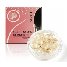 Капсули для відновлення волосся Sevich Collagen Keratin Hair Care Capsules, з колагеном та кератином, 15 шт