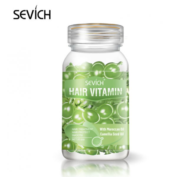 Вітамінний комплекс для волосся Sevich Hair Vitamin with Canollia Seed Oil, для сухого та ламкого волосся, 30 шт