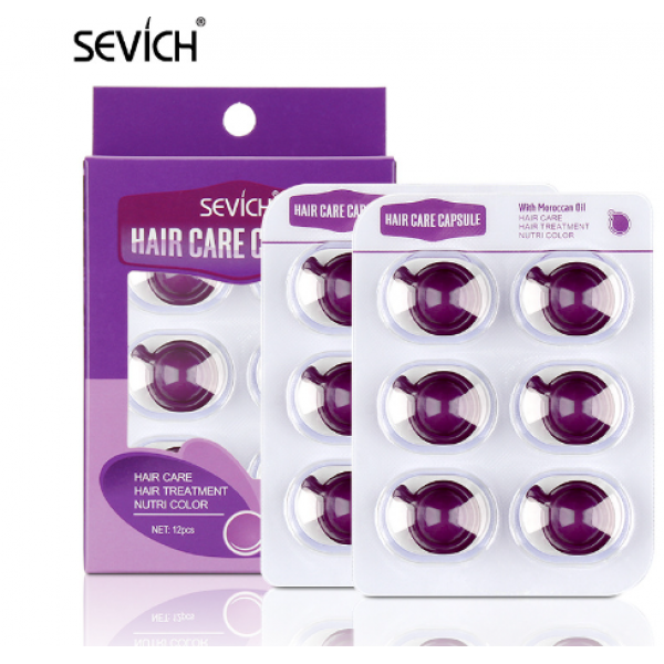 Вітамінні капсули для волосся Sevich Hair Vitamin, для відновлення та оздоровлення, 12 шт