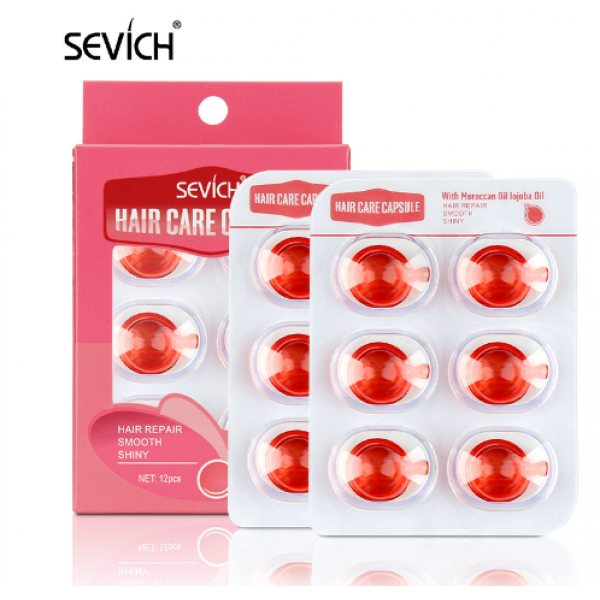 Вітамінний комплекс для волосся Sevich Hair Vitamin, для відновлення пошкодженого волосся, 12 шт