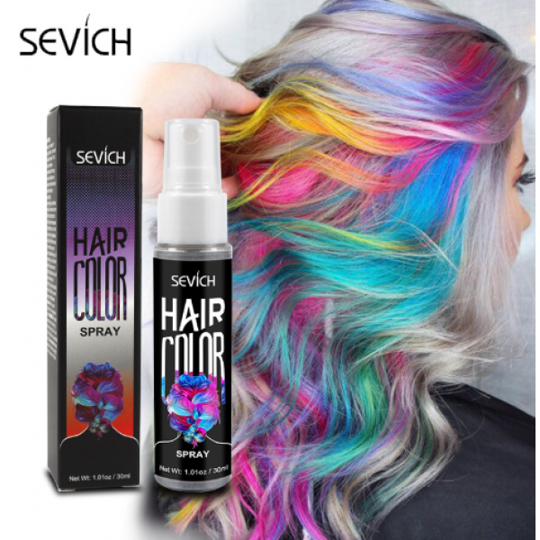 Спрей для фарбування волосся Sevich Hair Color spray, різні кольори, 30 мл