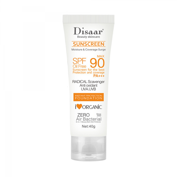 Крем солнцезащитный Disaar Oil Free SPF 90 PA+++ Sunscreen, 40 г