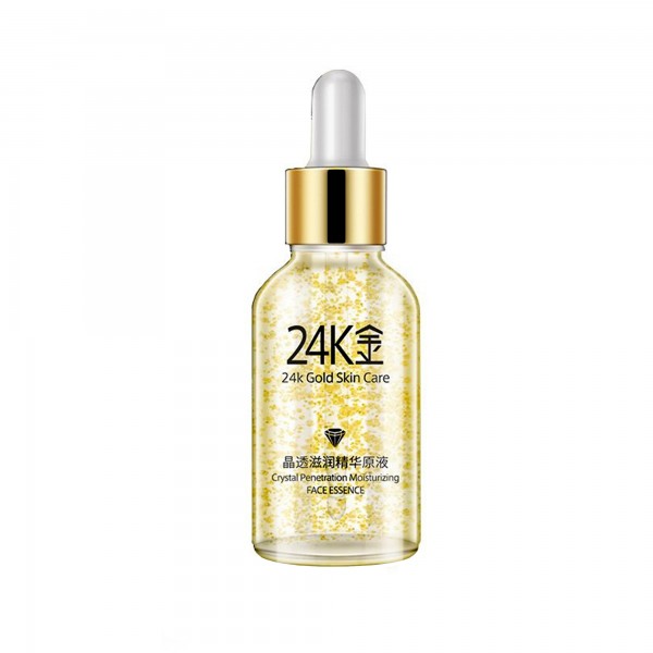 Сироватка для обличчя Images 24 Gold Crystal Essence з нанозолотом і гіалуроновою кислотою, 30 мл.