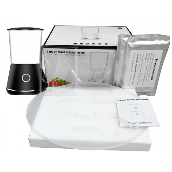 Апарат для виготовлення масок для обличчя, із фруктів та овочів, білий