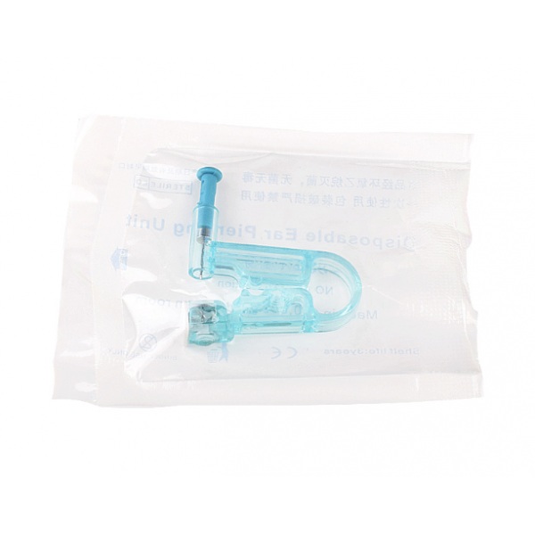 Одноразова система для проколу вуха, пістолет для пірсингу з сережкою, пара