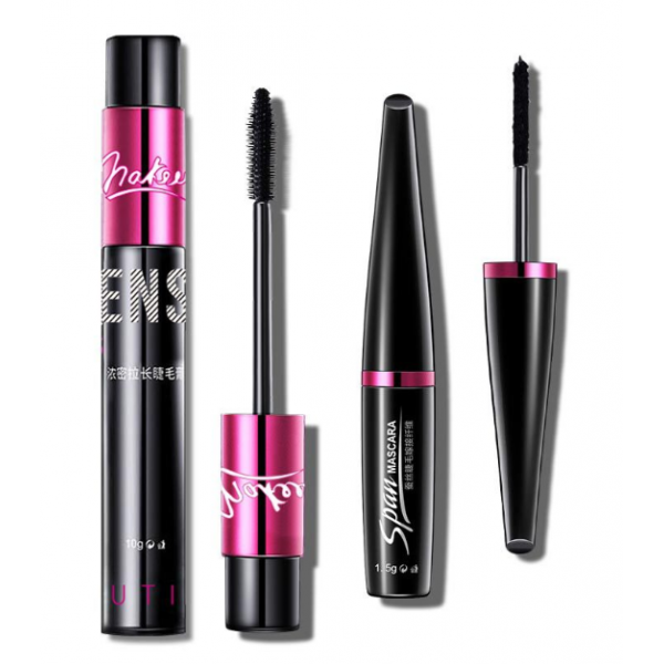 Туш для вій Bioaqua Silk Mascara Lengthening 1+1, водостійка, 10г + 1,5г Туш для вій Bioaqua Silk Mascara Lengthening 1+1, водостійка, 10г + 1,5г