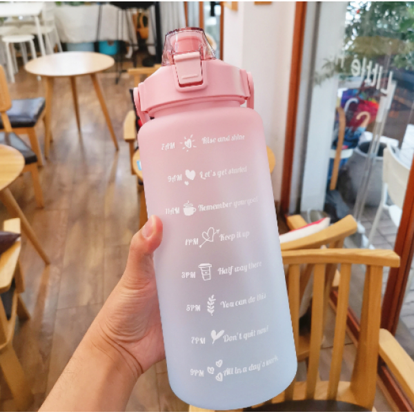 Пляшка для води, пляшка для спорту, різні кольори, 2 л