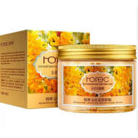 Патчі тканинні для шкіри навколо очей Rorec Eye Moisturizer And Fresh Water Luster, з екстрактом османтусу, 80 шт