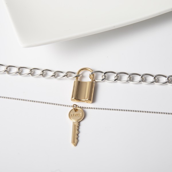 Ланцюжок з великими ланками "Golden Necklace" Ланцюжок з великими ланками "Golden Necklace"