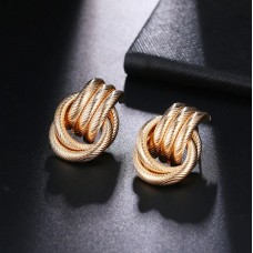 Сережки "Metal Knots", 2 кольори