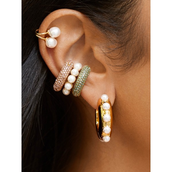 Серьга-каффа "Symbiosis", різні кольори Серьга-каффа "Symbiosis", різні кольори