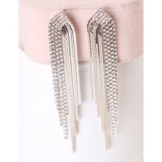 Сережки "Waterfall Radiance", срібло