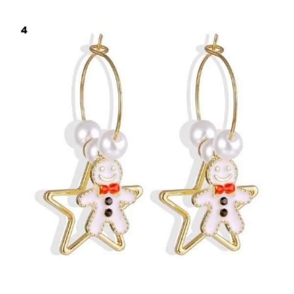 Серьги "Christmas Earrings", разные виды
