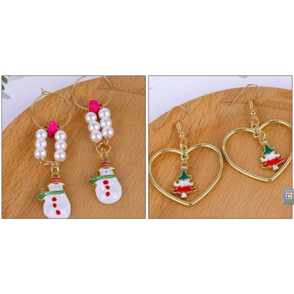 Серьги "Christmas Earrings", разные виды