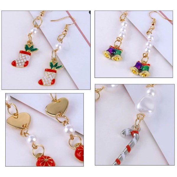 Серьги "Christmas Earrings", разные виды