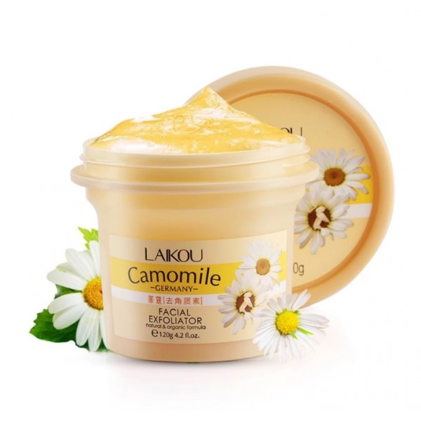 Пілінг-скатка LAIKOU Camomile Facial Exfoliator, 120 г