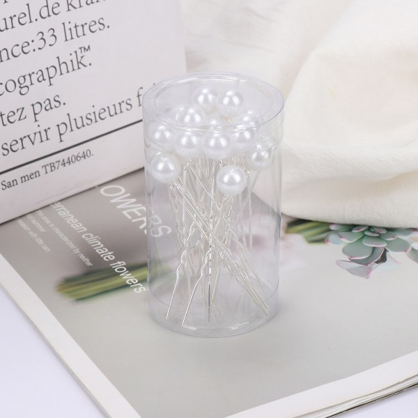 Шпильки з перлами "Wild Pearls", набір з 5 шт одного розміру