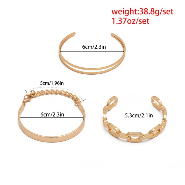 Браслет "Original Set", комплект із 3 браслетів, 2 кольори