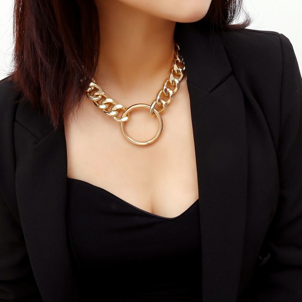 Ланцюжок із великими ланками Big Golden Link, 2 кольори Ланцюжок із великими ланками Big Golden Link, 2 кольори