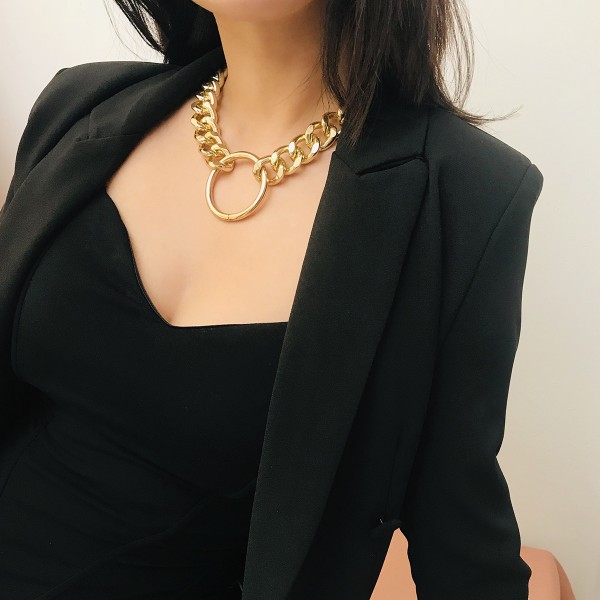 Ланцюжок із великими ланками Big Golden Link, 2 кольори Ланцюжок із великими ланками Big Golden Link, 2 кольори