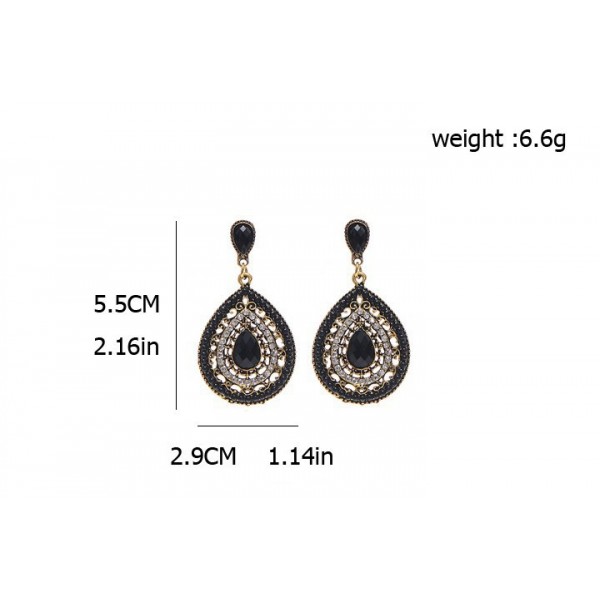 Серьги  "Antique Stones", 6 цветов