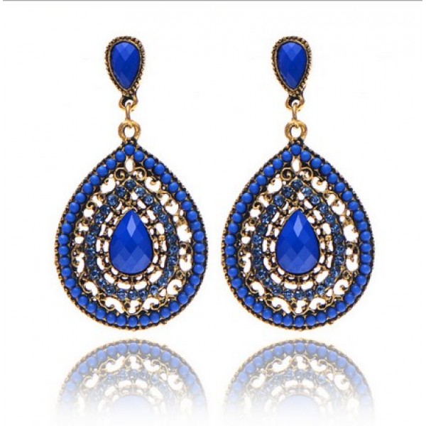 Серьги  "Antique Stones", 6 цветов