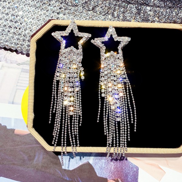 Сережки "Star Thread", срібло