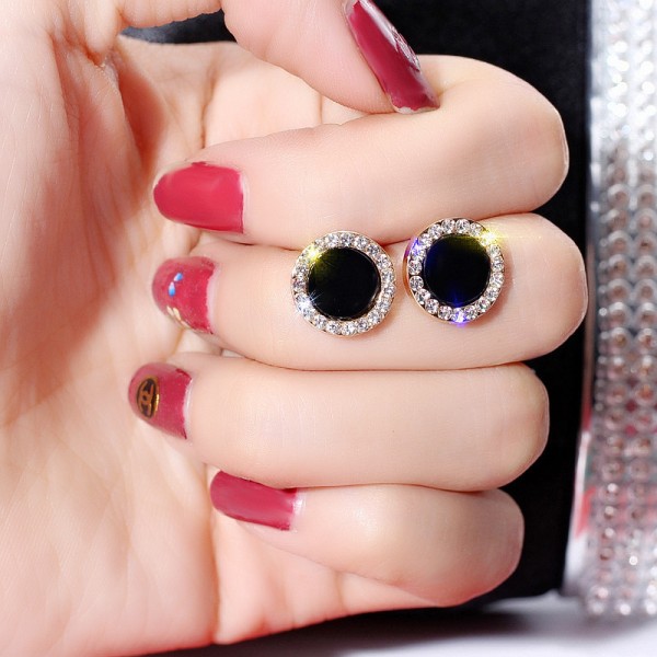 Серьги вечерние "Cute Carnation", разные виды