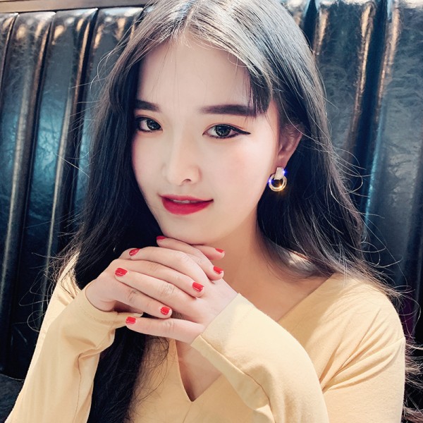 Сережки "Layered Rings", різні кольори