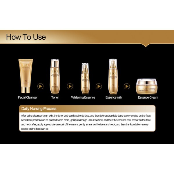 Подарунковий набір BioAqua Snail Repair & Brightening Skin Glow Wonderful Vitality Import Snail, з муцином равлики, 5 засобів