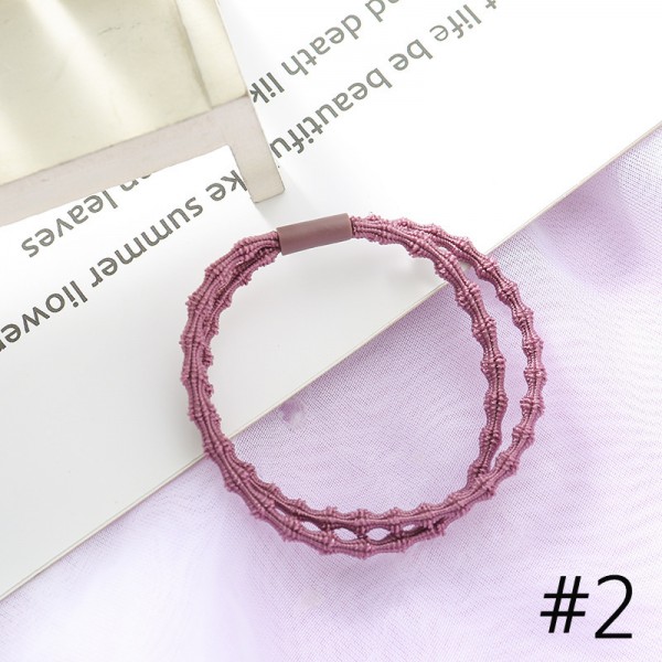 Резинка для волосся "Little Wave", 6 кольорів, 1 шт