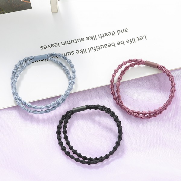 Резинка для волосся "Little Wave", 6 кольорів, 1 шт