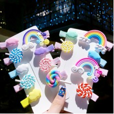 Набір шпильок для волосся "Bright Tasty", 3 шт