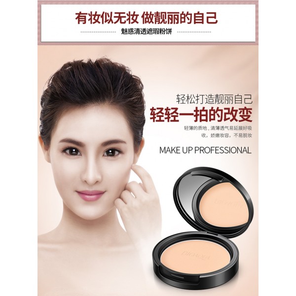 Пудра матуюча BioAqua MakeUp Professional Pressed Powder, різні відтінки