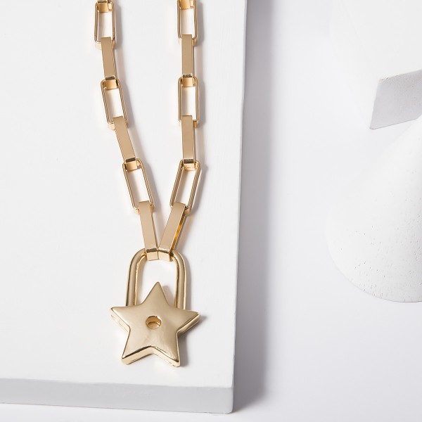 Ланцюжок із великими ланками "Super Star", золото Ланцюжок із великими ланками "Super Star", золото