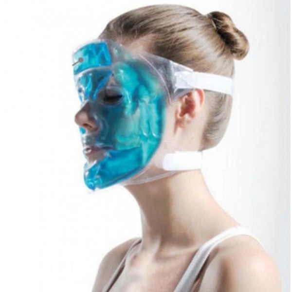 Гелева багаторазова маска для обличчя (охолоджуюча-зігріваюча), 75х19 см, 1 шт