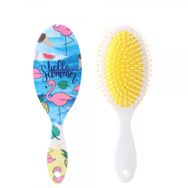 Гребінець для волосся Kommen, фламінго, 1 шт