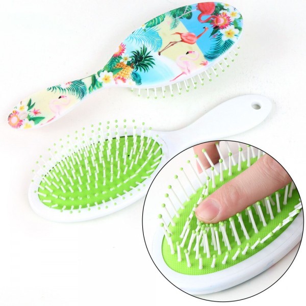 Гребінець для волосся Kommen, фламінго, 1 шт