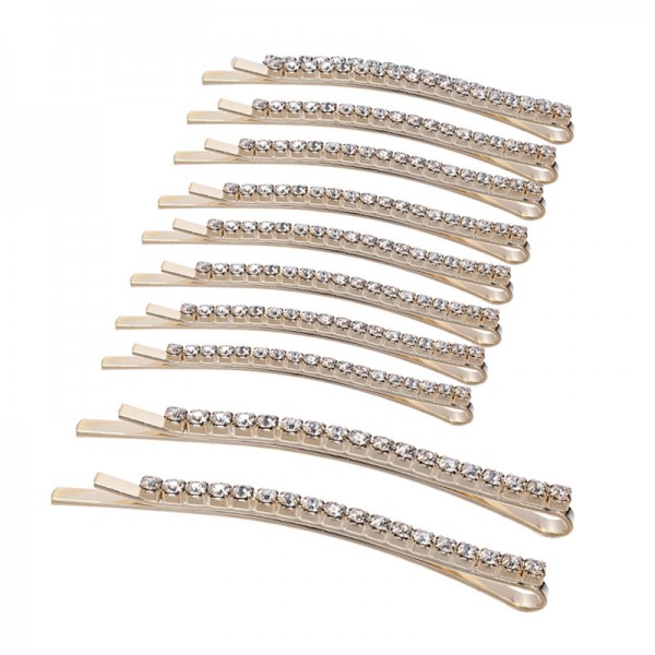 Невидимка для волосся, зі стразами "Shine"