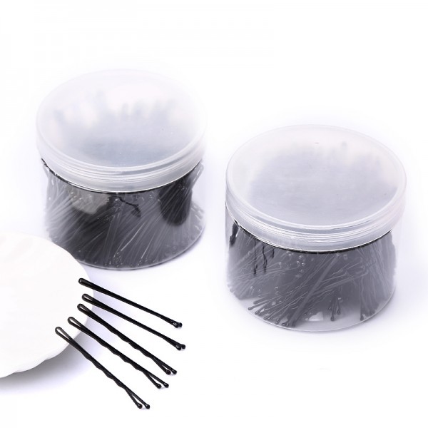 Набір невидимок для волосся, у пластиковому футлярі, 400 шт